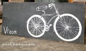 Vintage Bike Wall Art